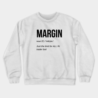 MARGIN Definition (Black) Crewneck Sweatshirt